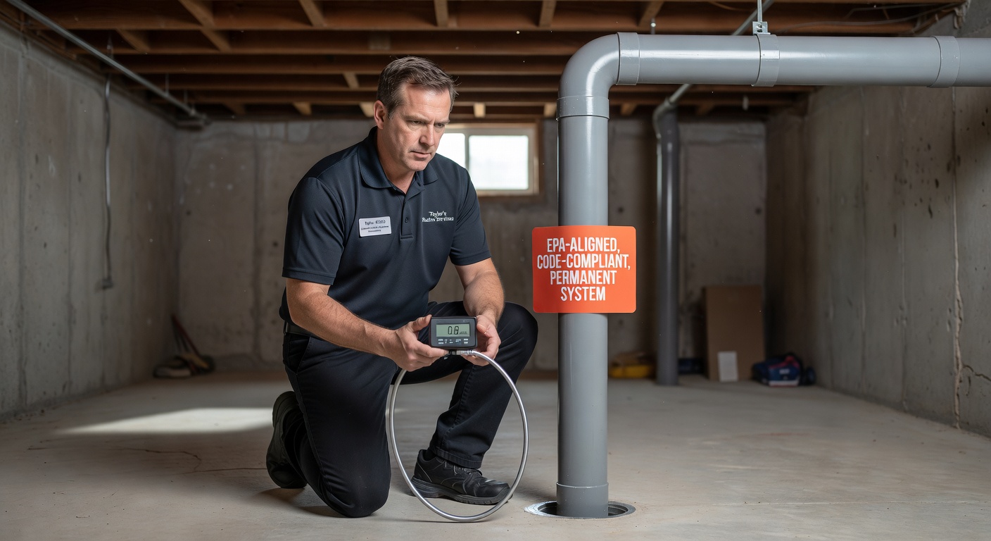 Radon Mitigation Taylor OH | Licensed RC202 Pros