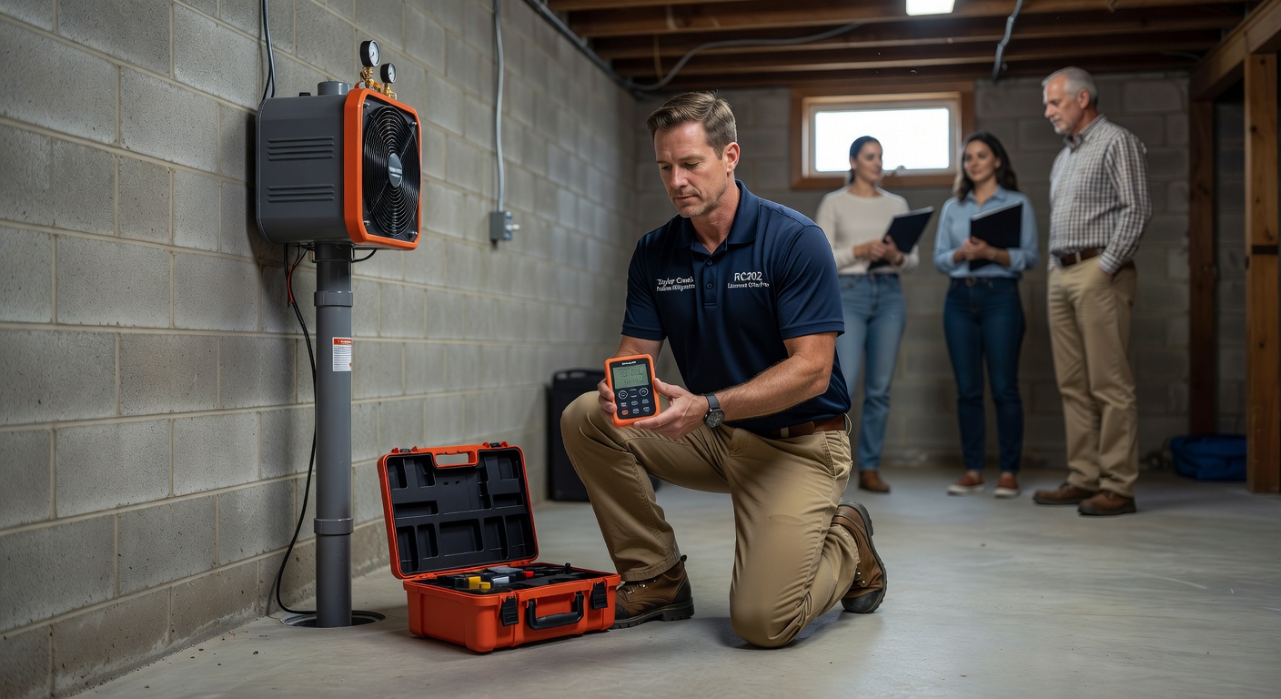 Radon Mitigation Taylor Creek OH | Licensed RC202 Pro