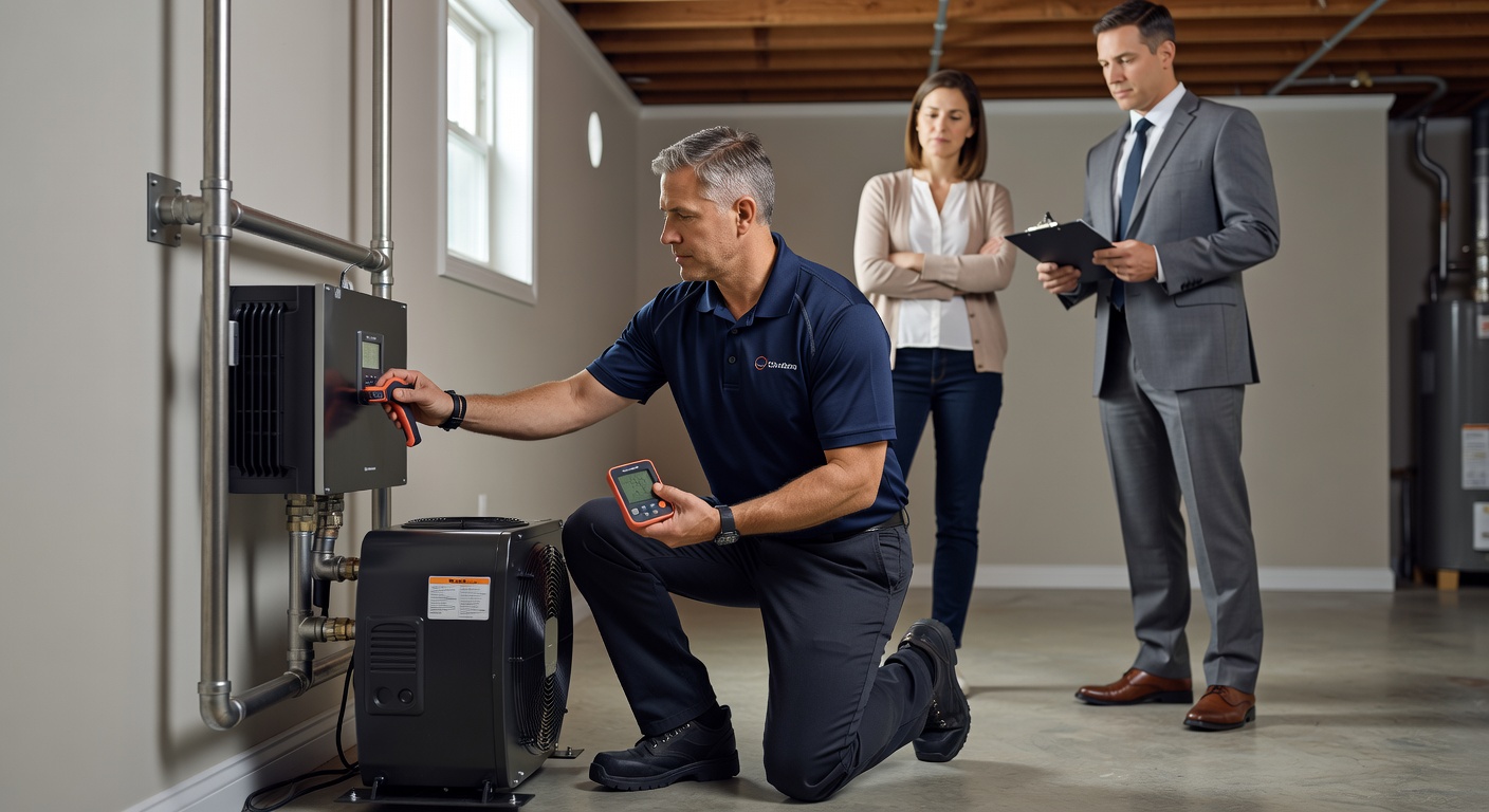 real estate home inspection radon test Ohio