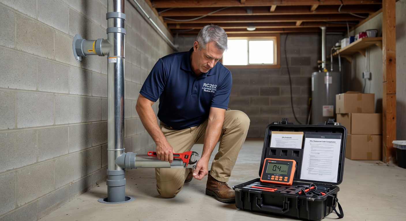 Radon Mitigation Terrace Park OH | Licensed RC202 Pros