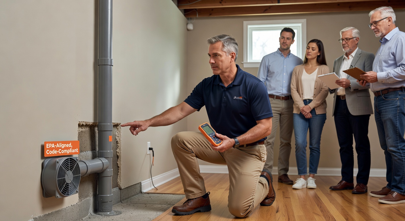 Radon Mitigation expert consultation