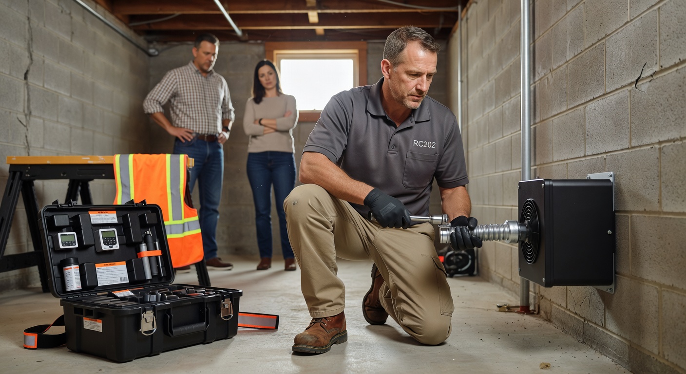 Radon Mitigation New Baltimore OH | Licensed RC202 Pros