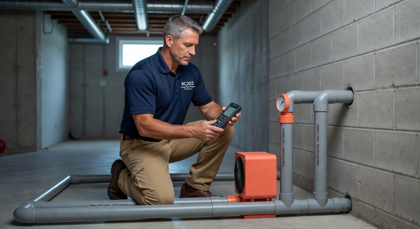 Radon Mitigation Gettysburg OH | Licensed RC202 Pros