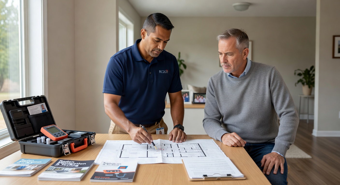 radon mitigation contractor consultation Ohio homeowner