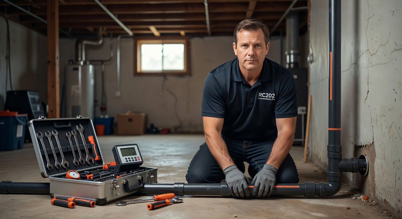 Radon Mitigation Tod OH | Licensed RC202 Pros | Radon Eliminator
