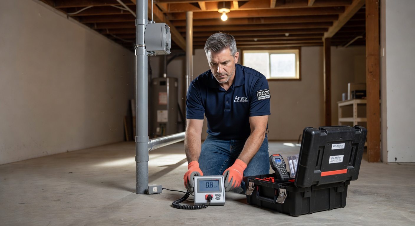 Radon Mitigation Ames OH | Licensed RC202 Pros