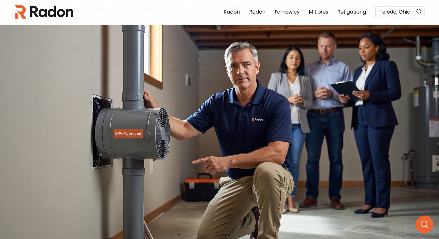 Radon Mitigation Toledo OH | Licensed RC202 Pros