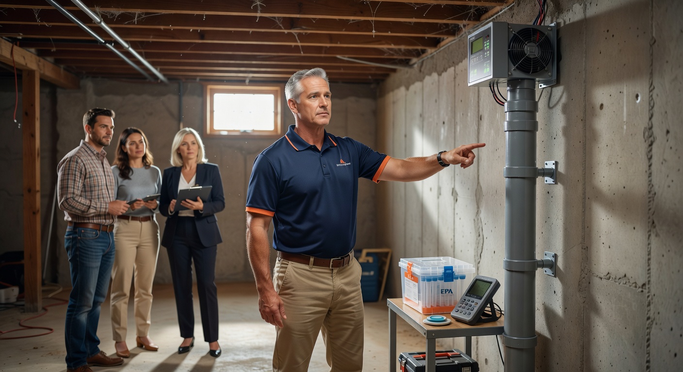 Radon Mitigation expert consultation