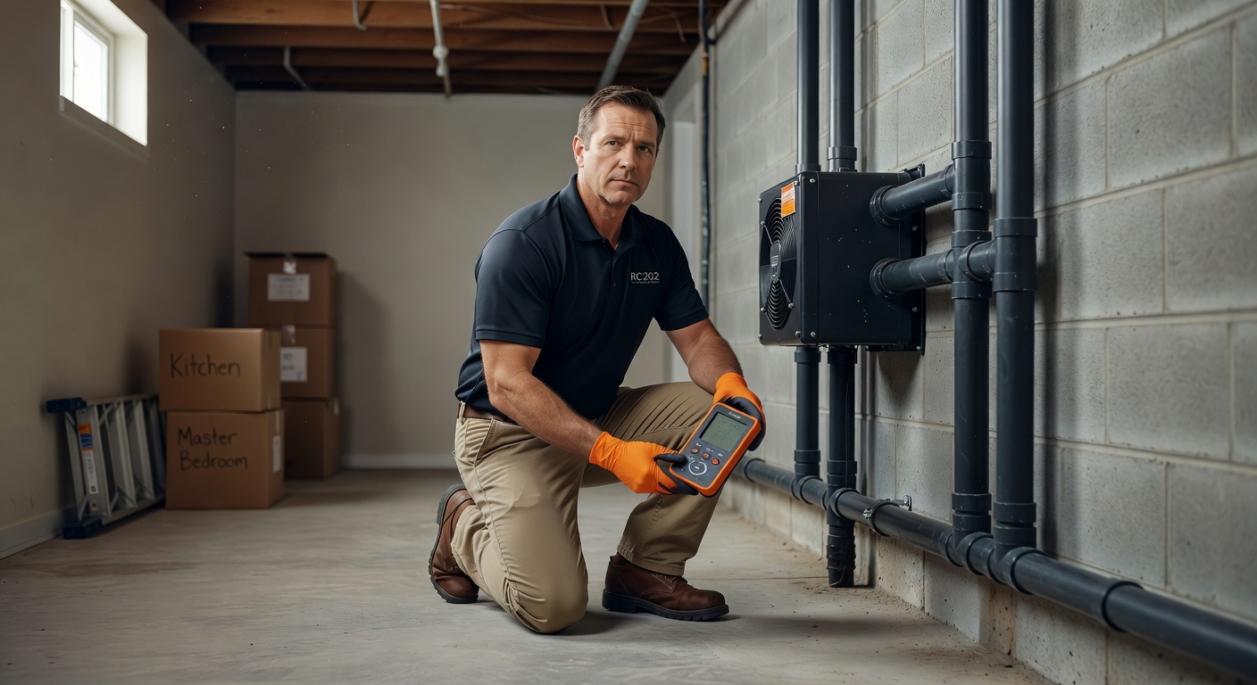 radon testing professional inspector residential