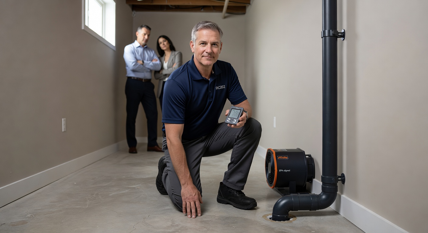 radon testing continuous monitor professional Glendale Ohio