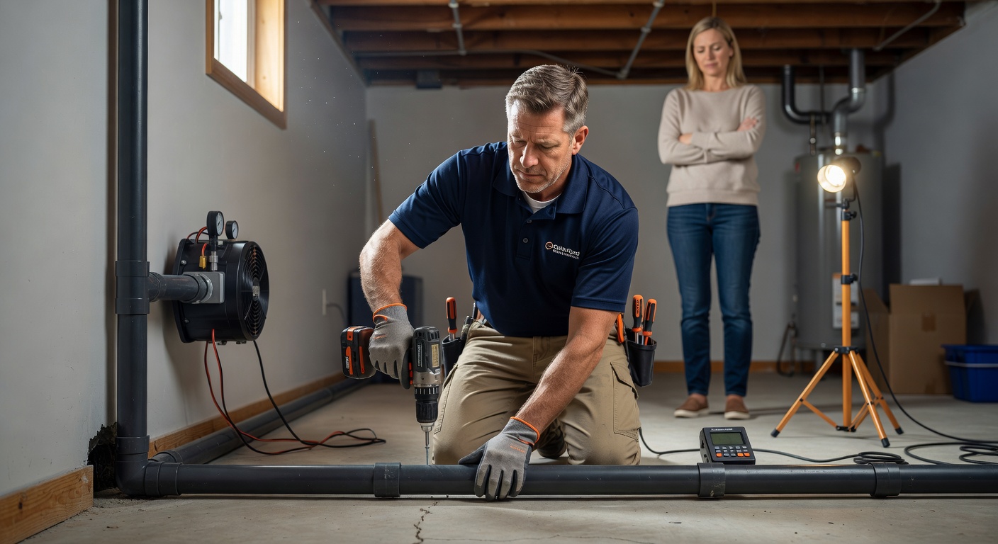 Radon Mitigation Glenford OH | Licensed RC202 Pros