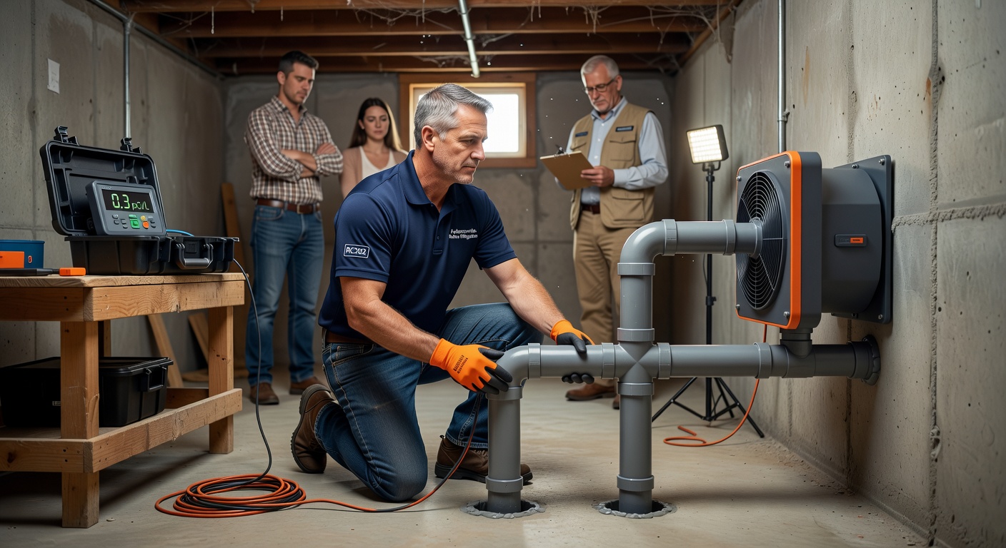 Radon Mitigation Andersonville OH | Licensed RC202 Pros