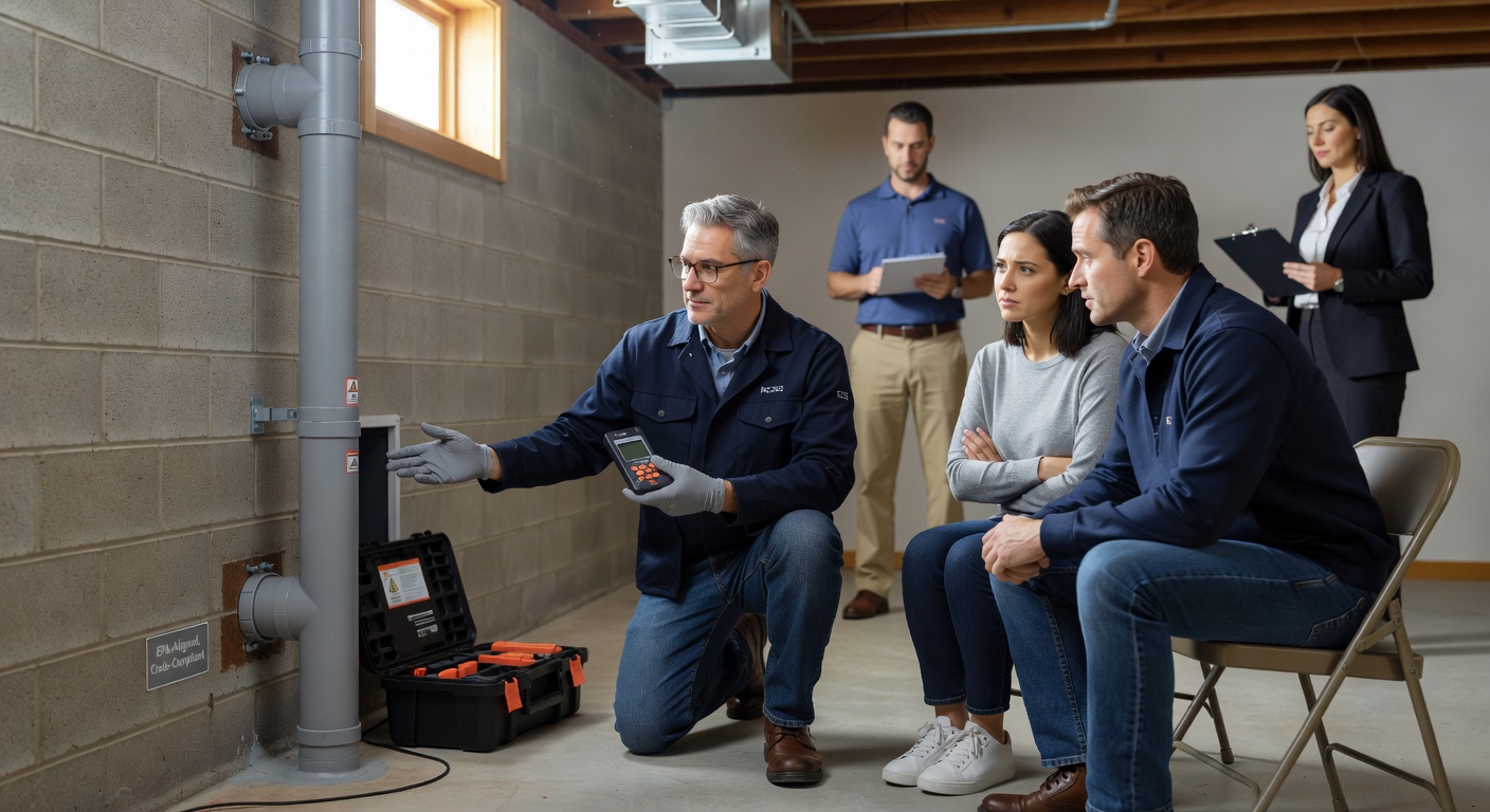 Radon Mitigation expert consultation