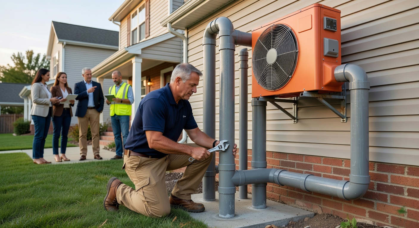 radon mitigation pvc pipe exterior fan installation Ohio