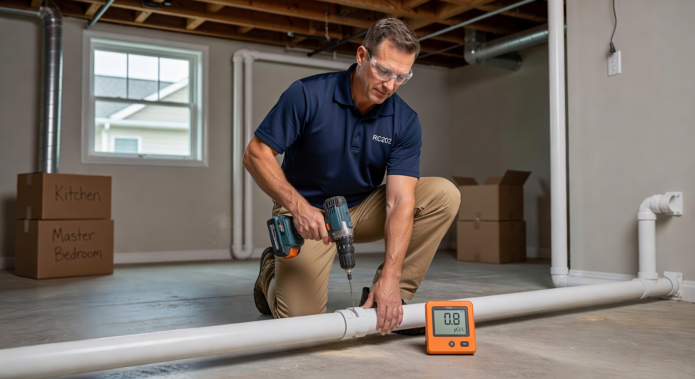 licensed radon mitigation technician Ohio professional