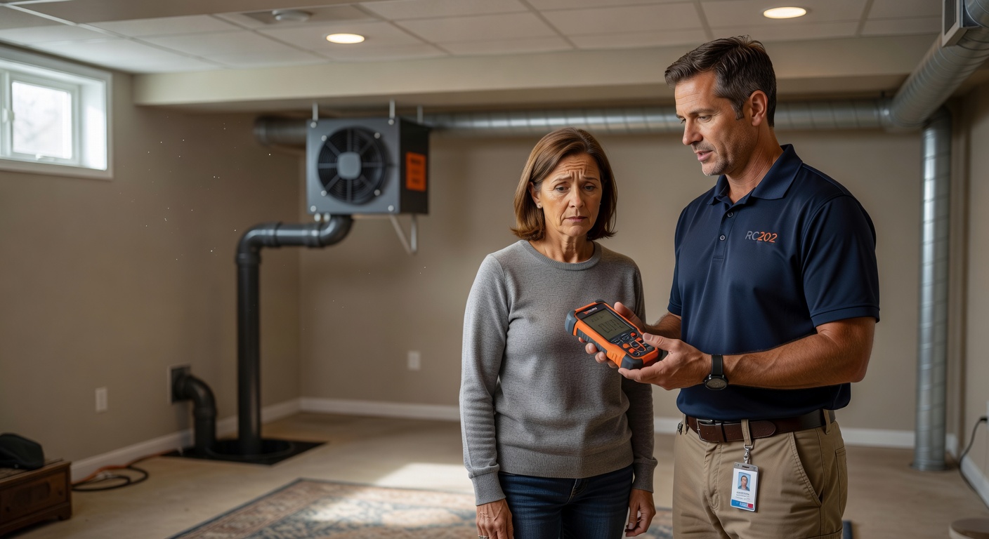 radon mitigation technician consultation Ohio homeowner
