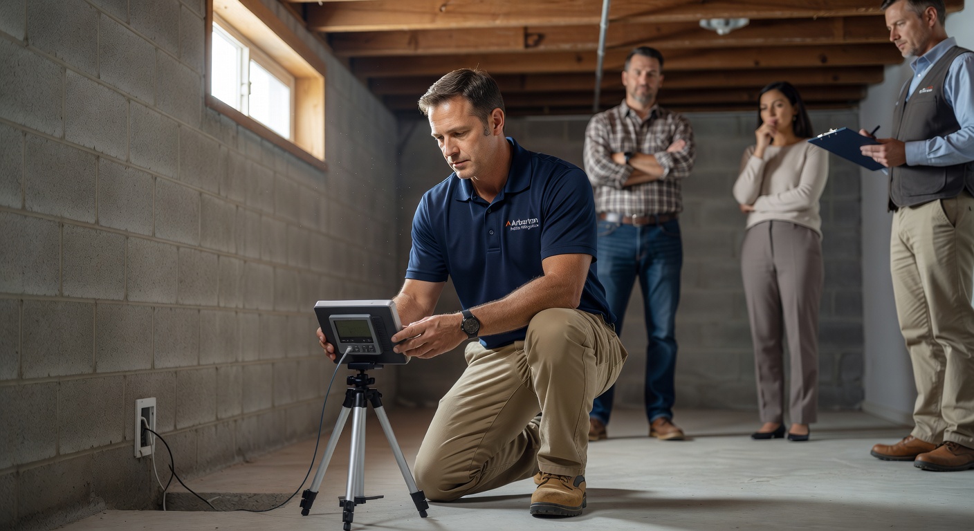 Radon Mitigation professional Arberton