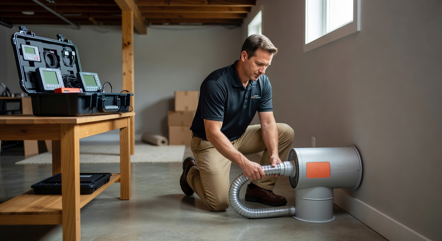 Radon Mitigation New Lyme OH | Licensed RC202 Pros