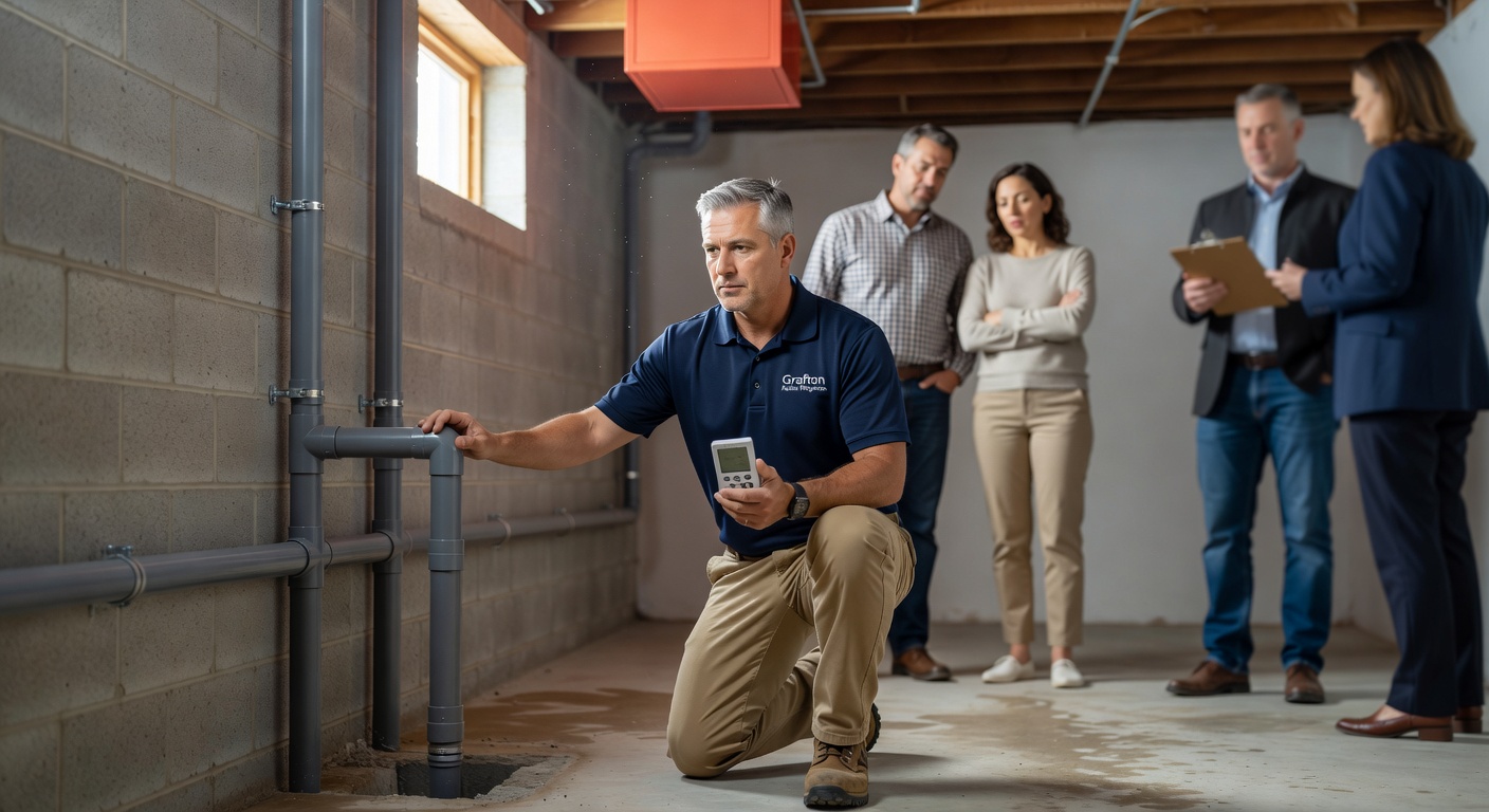 Radon Mitigation professional Grafton