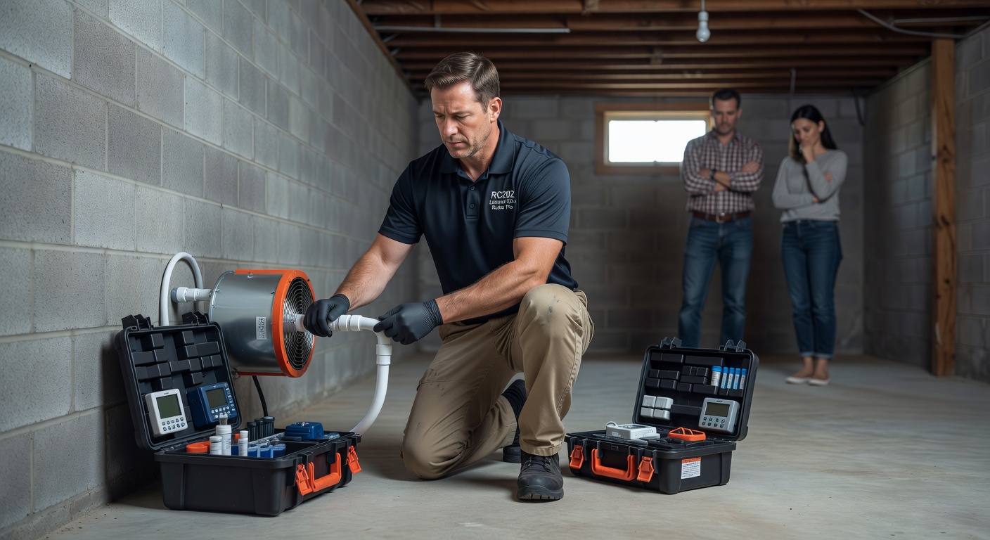 Radon Mitigation New Middletown OH | Licensed RC202 Pros