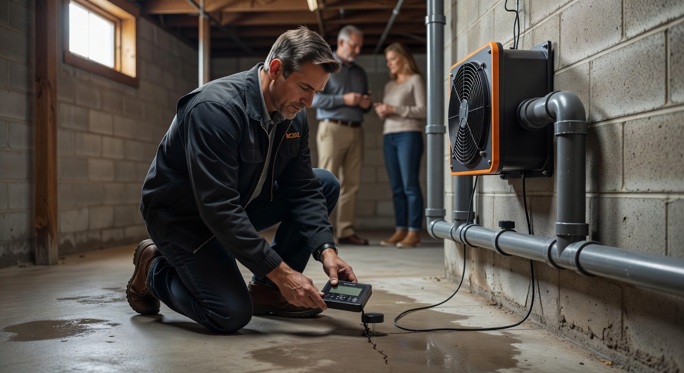 radon test kit continuous radon monitor residential basement