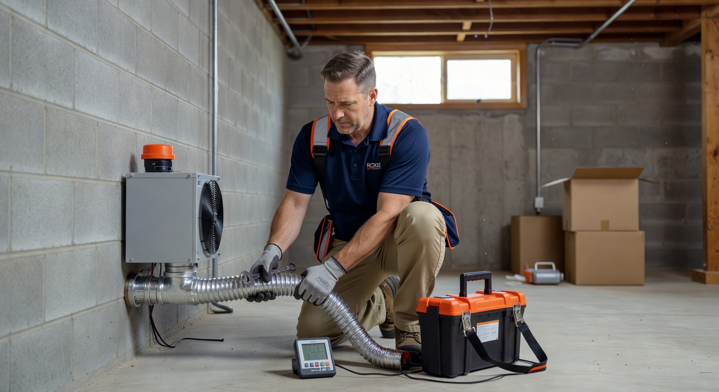 Radon Mitigation New Pittsburg OH | Licensed RC202 Pros