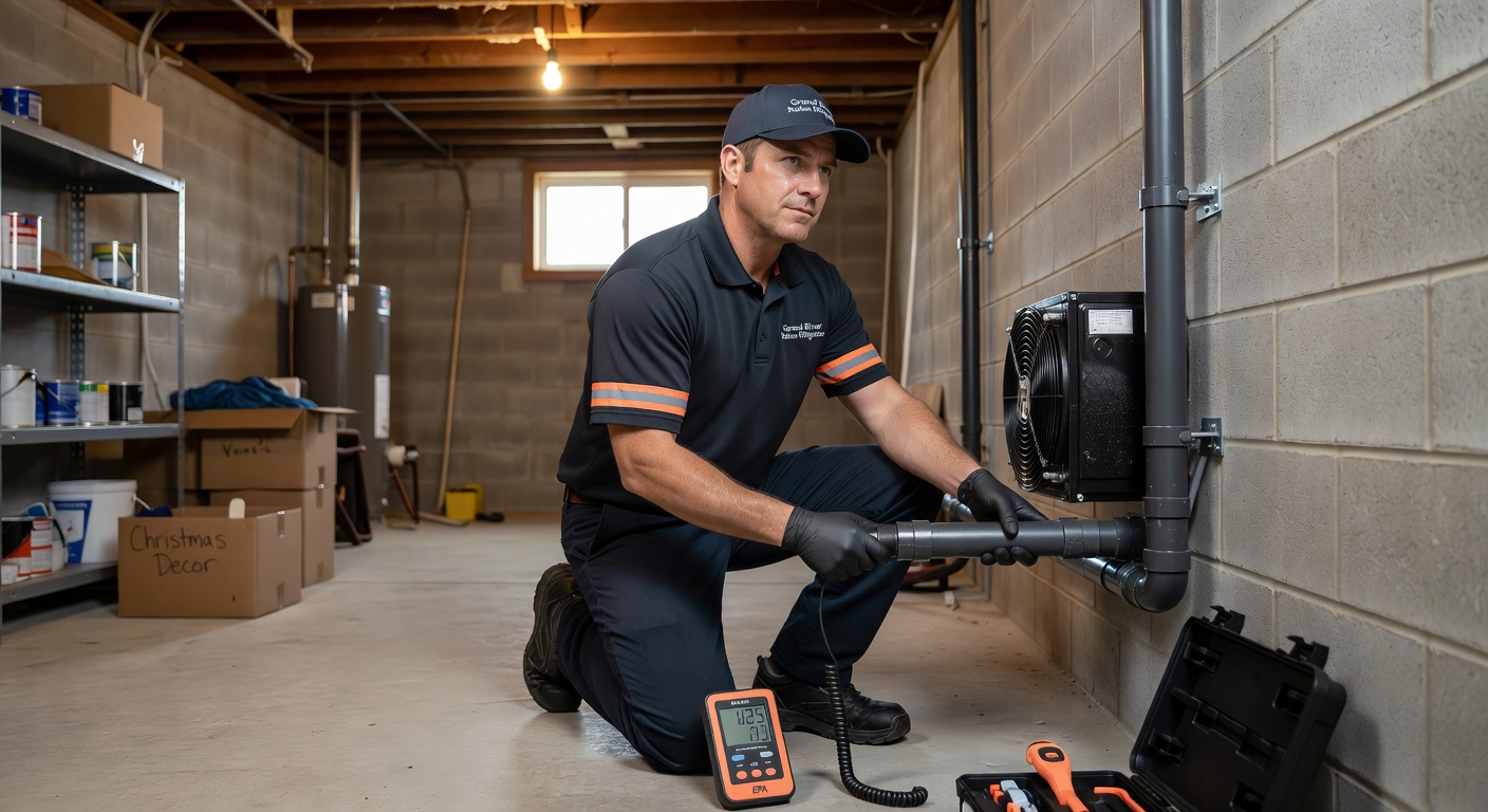 Radon Mitigation Grand River OH | Licensed RC202 Pros
