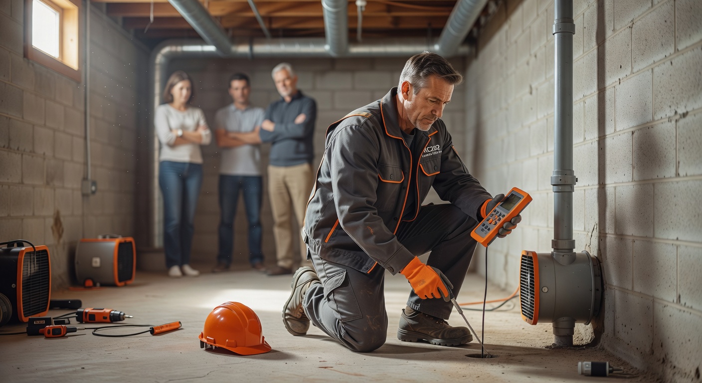 Radon Mitigation professional Attica