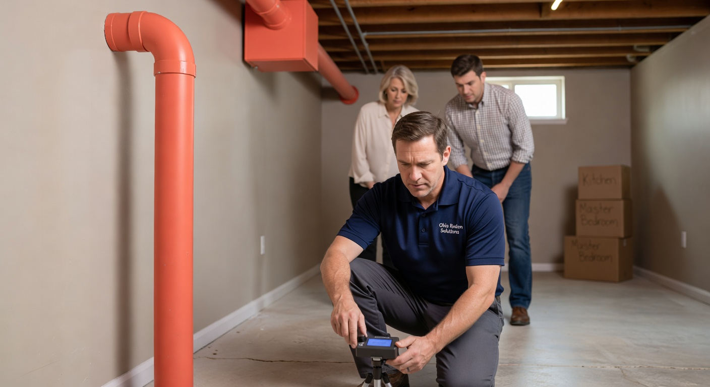 licensed radon mitigation contractor Newark Ohio