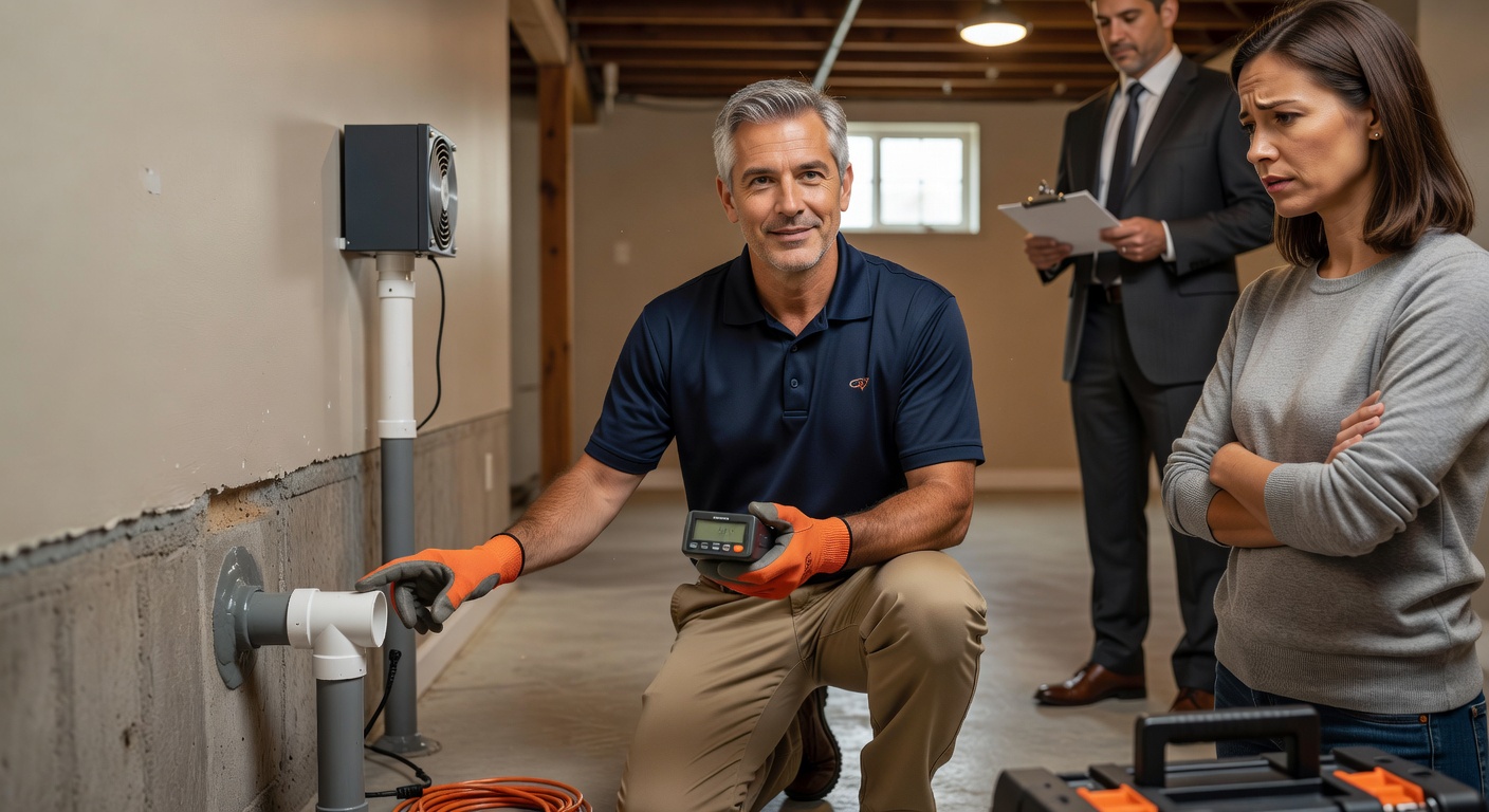 Radon Mitigation expert consultation