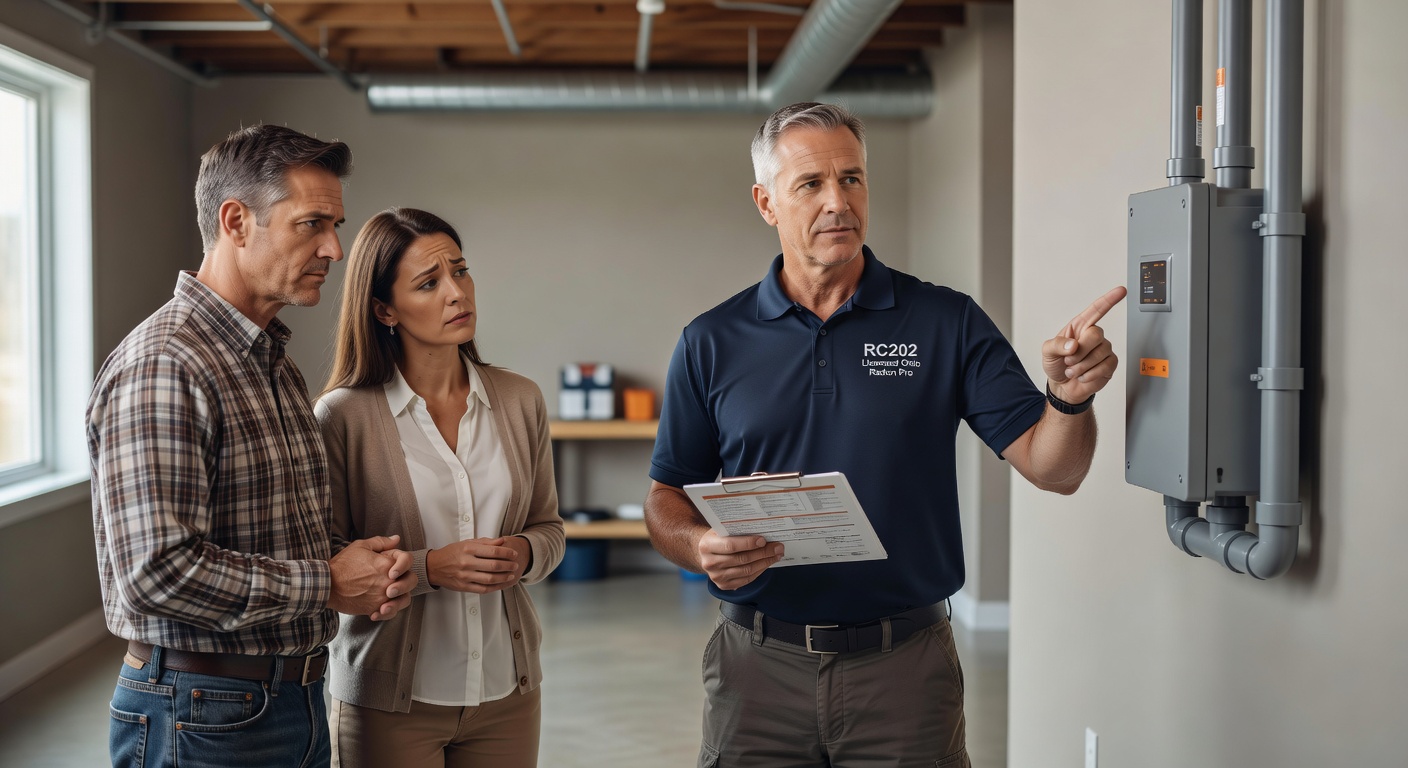 Radon Mitigation expert consultation