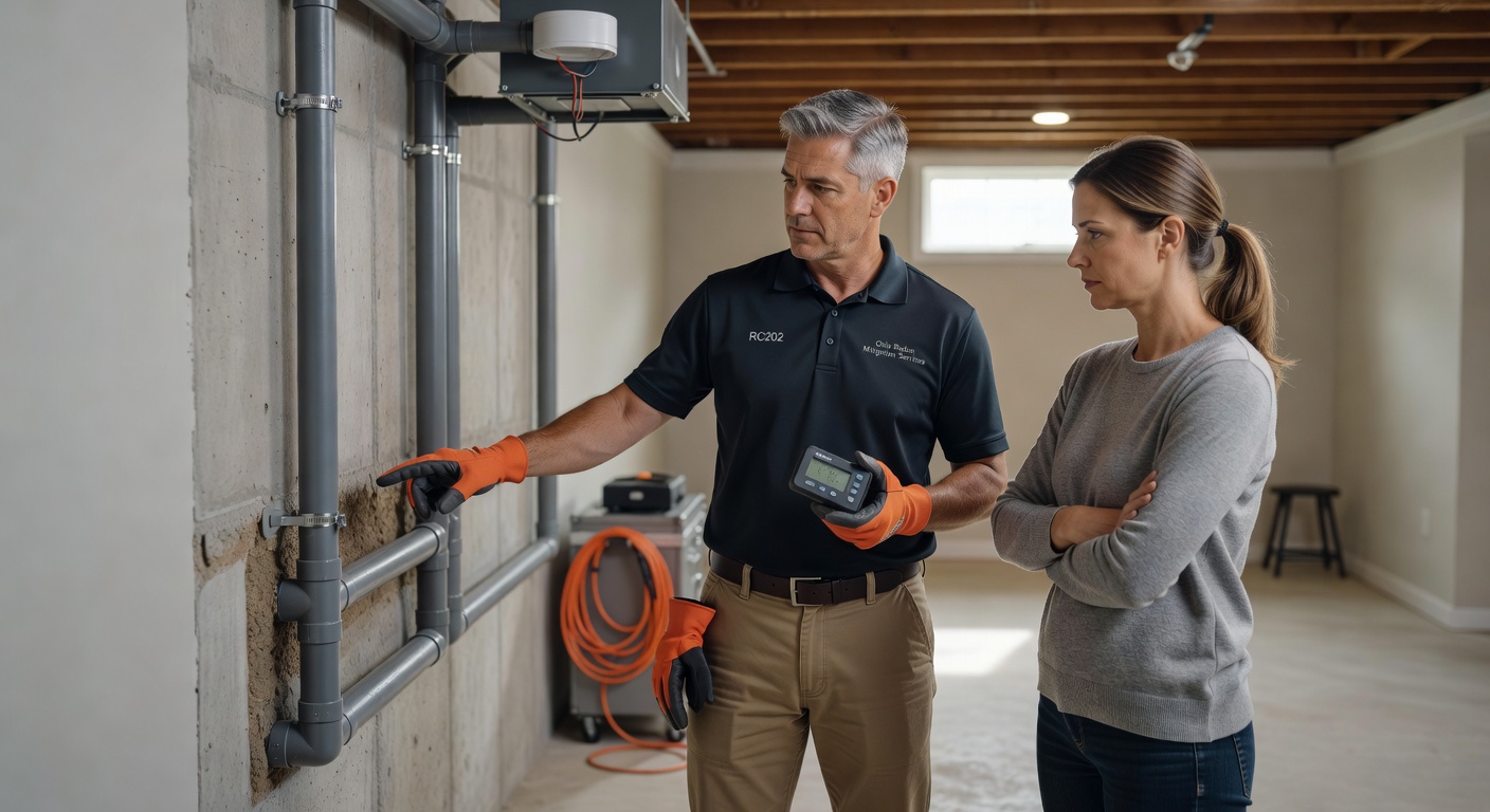 licensed radon mitigation professional Ohio home consultation
