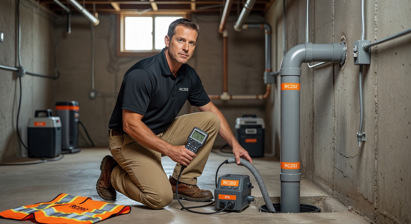 licensed radon mitigation technician Ohio home inspection