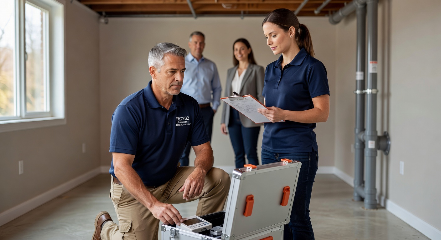 radon mitigation professional team Ohio licensed contractor