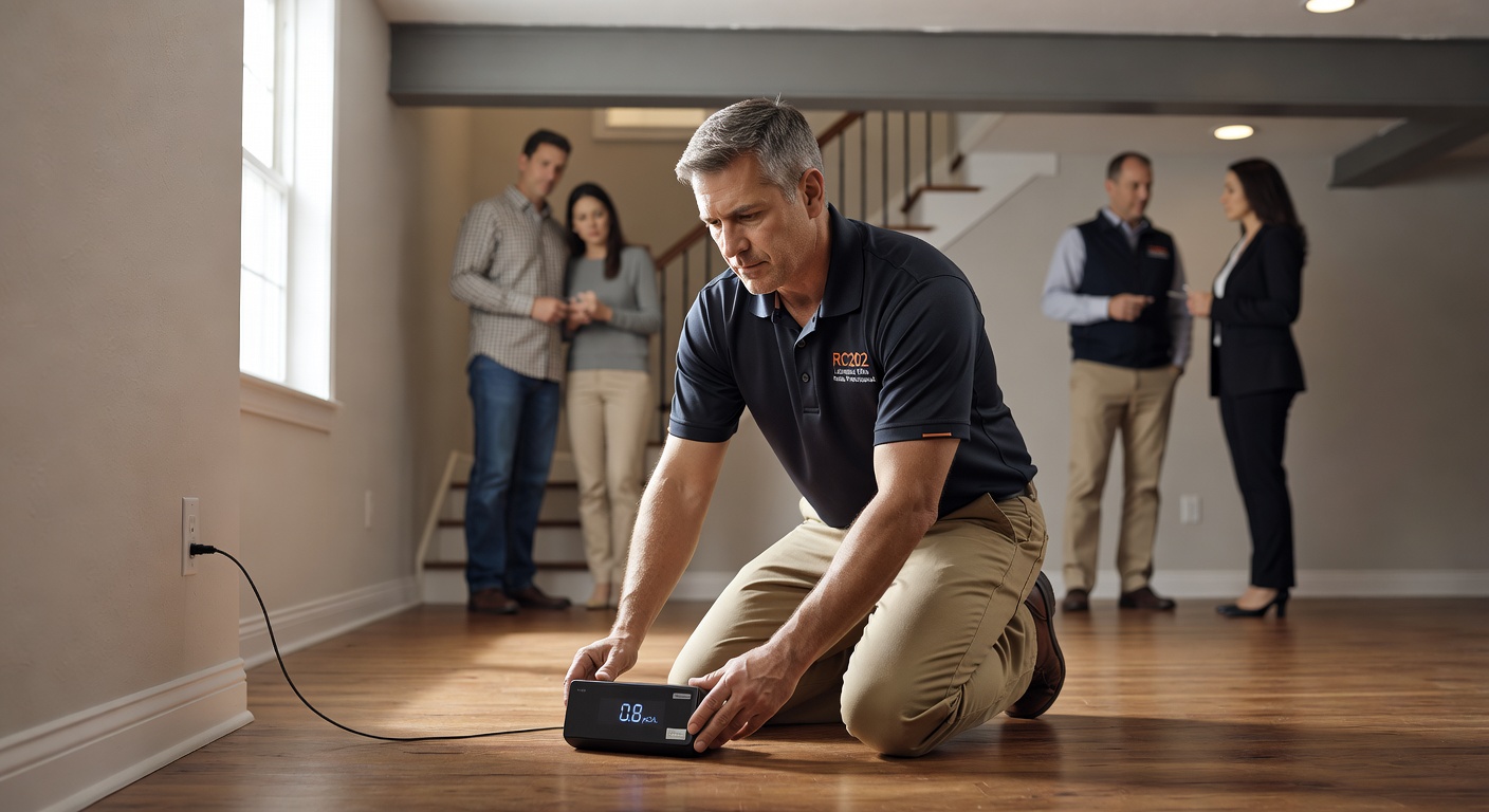 radon test continuous monitor real estate transaction