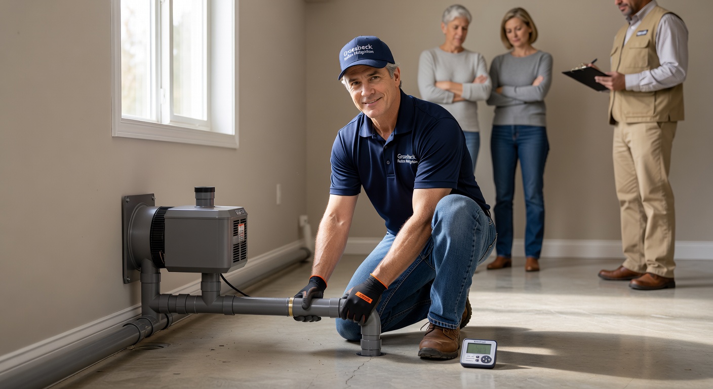 Radon Mitigation Groesbeck OH | Licensed RC202 Pros
