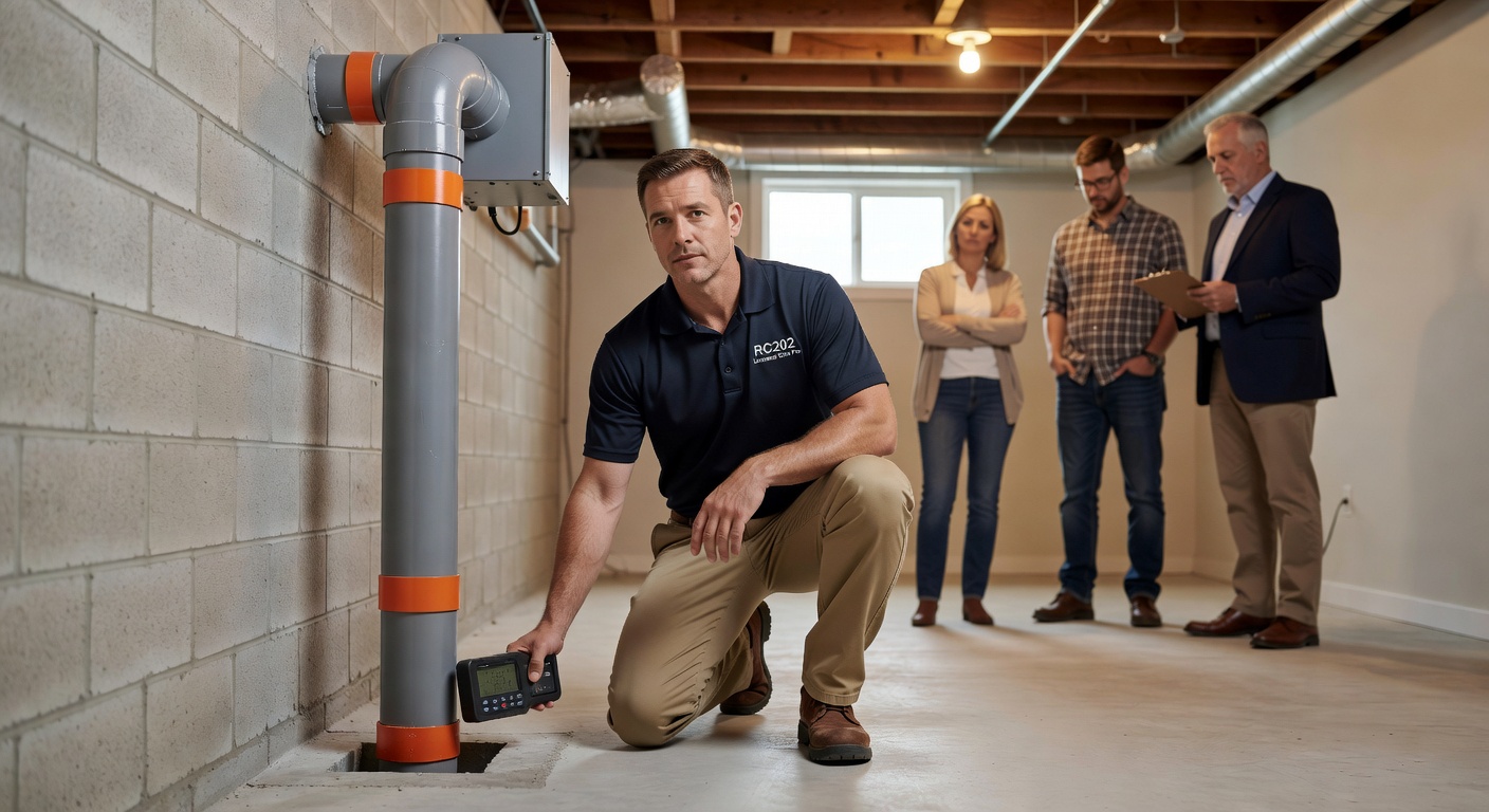 Radon Mitigation Baltic OH | Licensed RC202 Pro