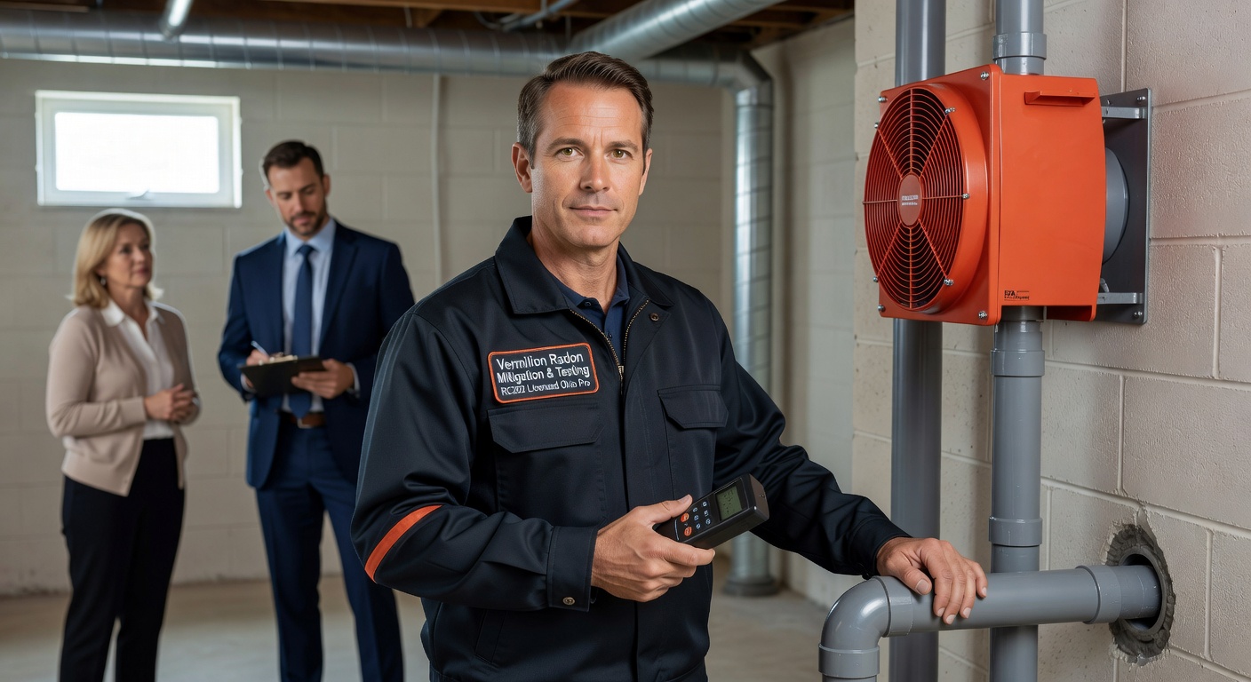 Radon Mitigation Vermilion OH | Licensed RC202 Pros