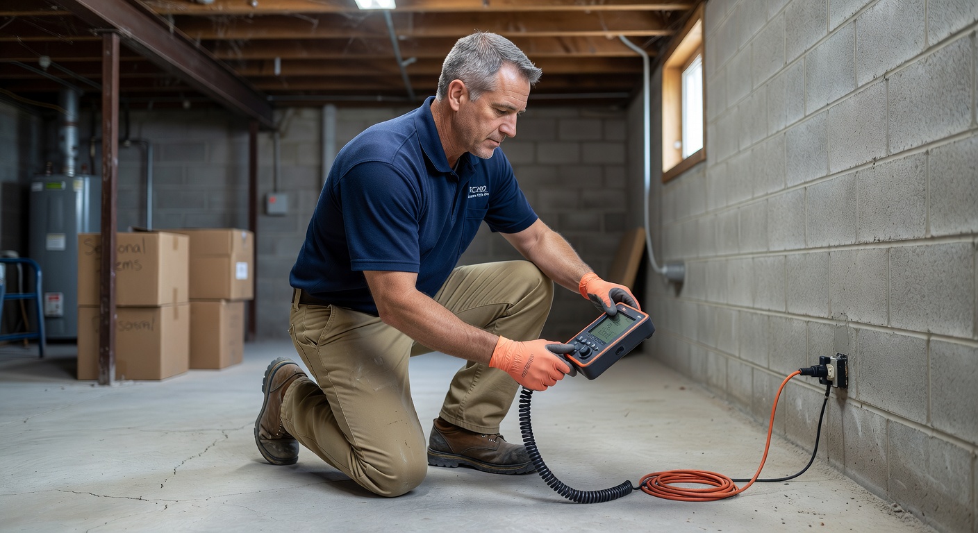 Radon Mitigation professional Noble