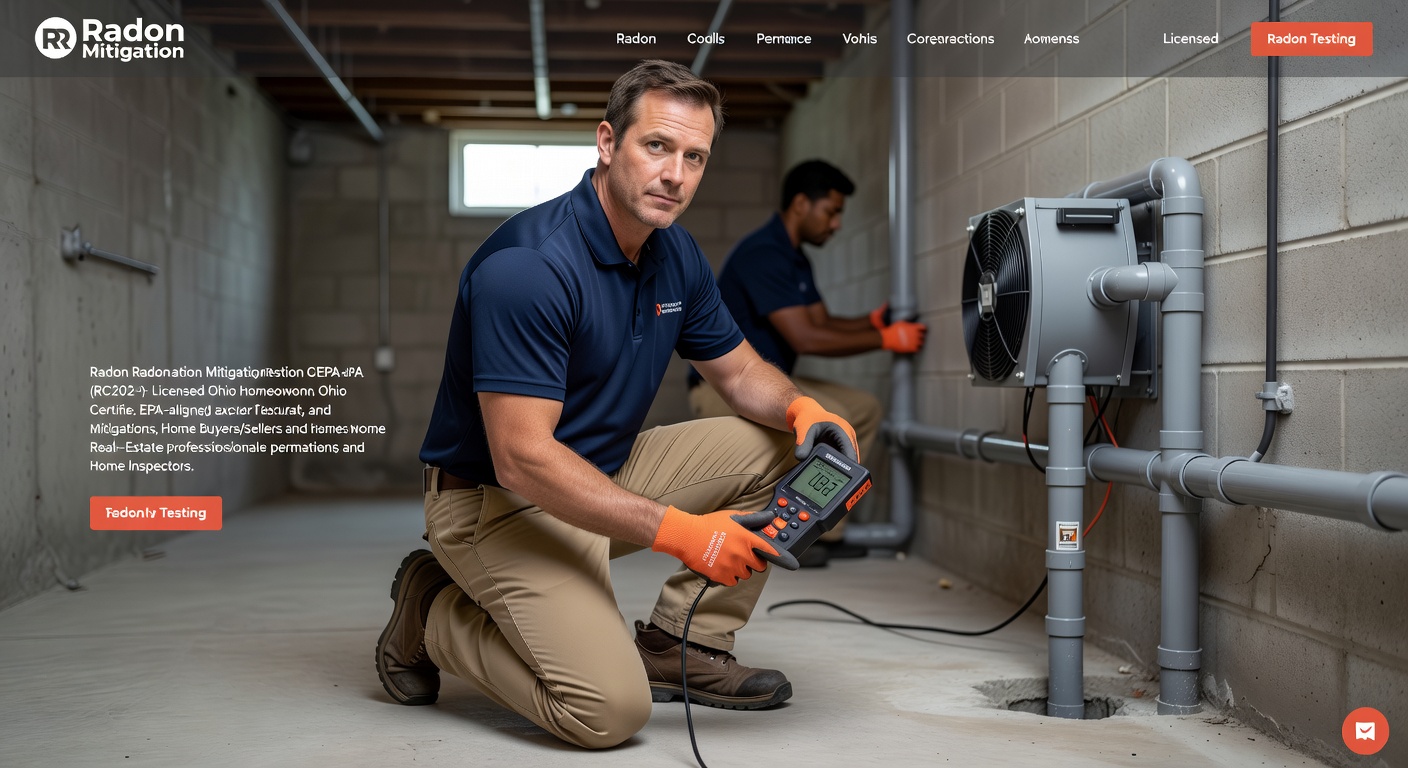 Radon Mitigation Hambden OH | Licensed RC202 Pros