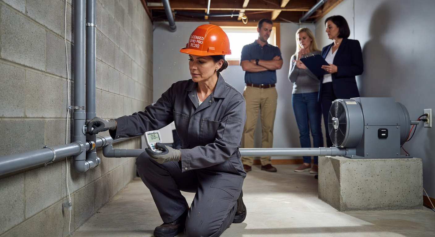 Radon Mitigation Violet OH | Licensed RC202 Pros