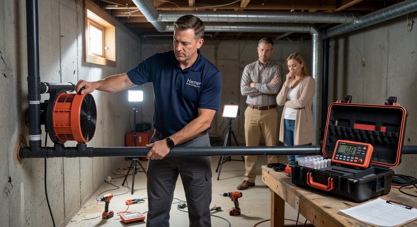 Radon Mitigation Hamer OH | Licensed RC202 Pros