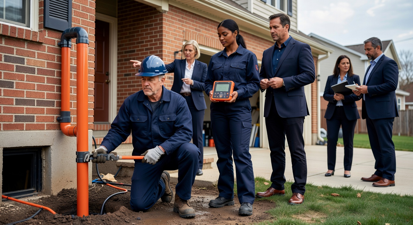 radon mitigation contractor Ohio professional team