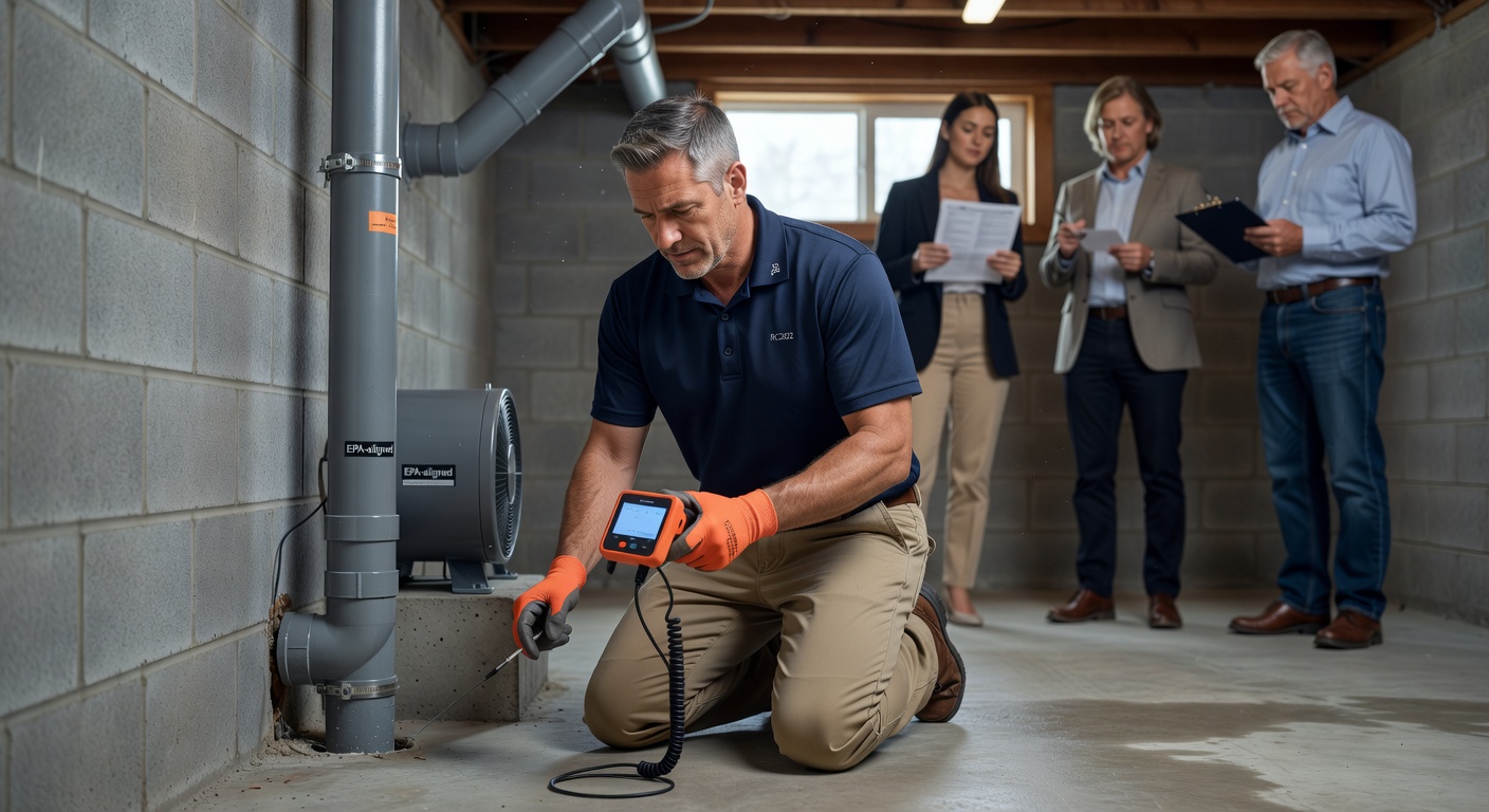Radon Mitigation Wadsworth OH | Licensed RC202 Pros