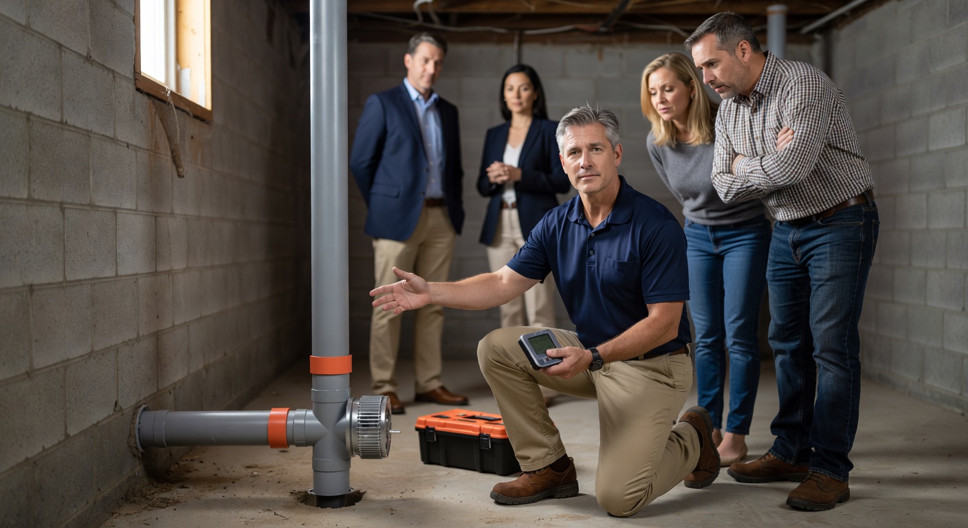 Radon Mitigation expert consultation