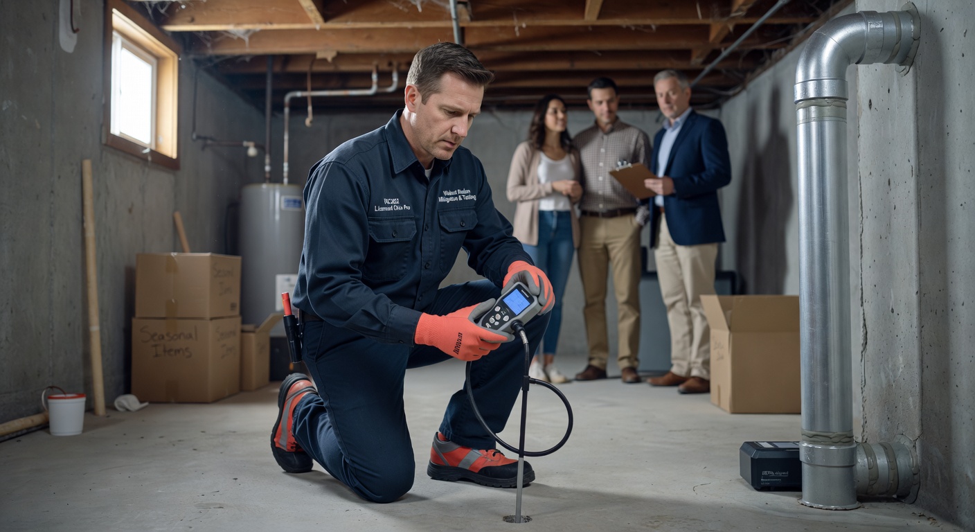 Radon Mitigation Walnut OH | Licensed RC202 Pros