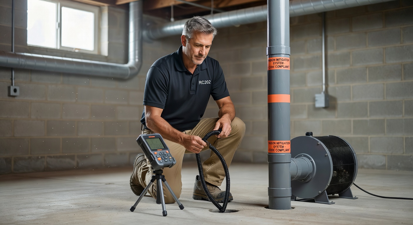 Radon Mitigation North Olmsted OH | Licensed RC202 Pros