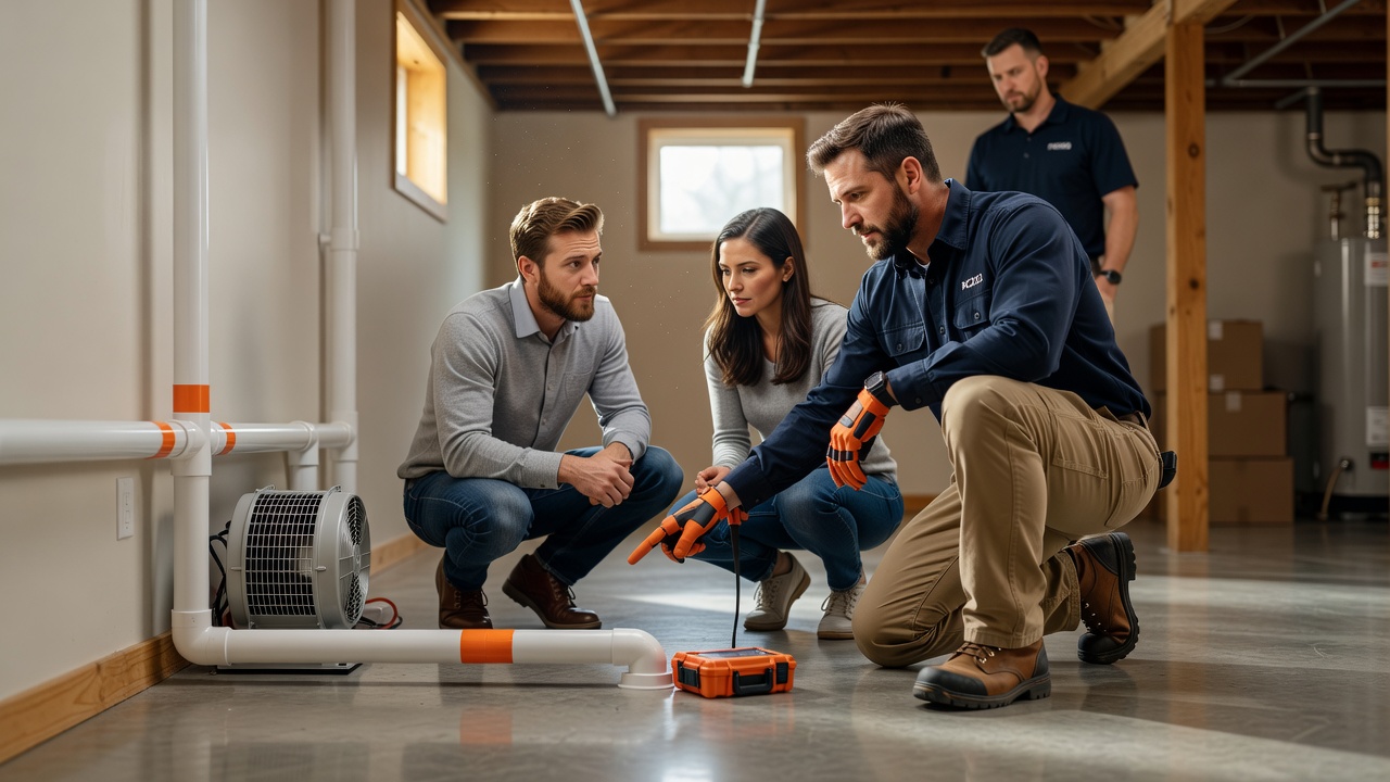 Radon Mitigation expert consultation