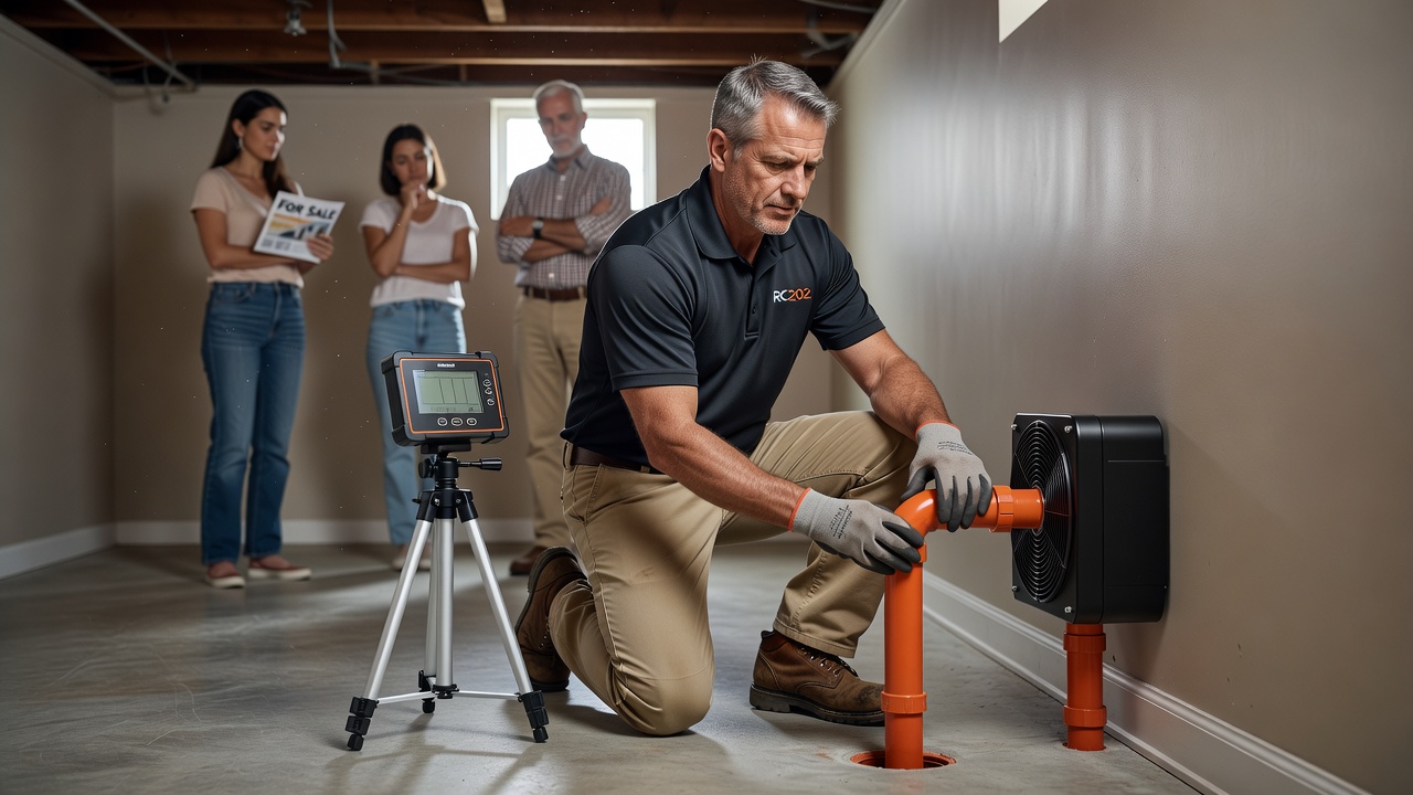 Radon Mitigation professional Bedford Heights