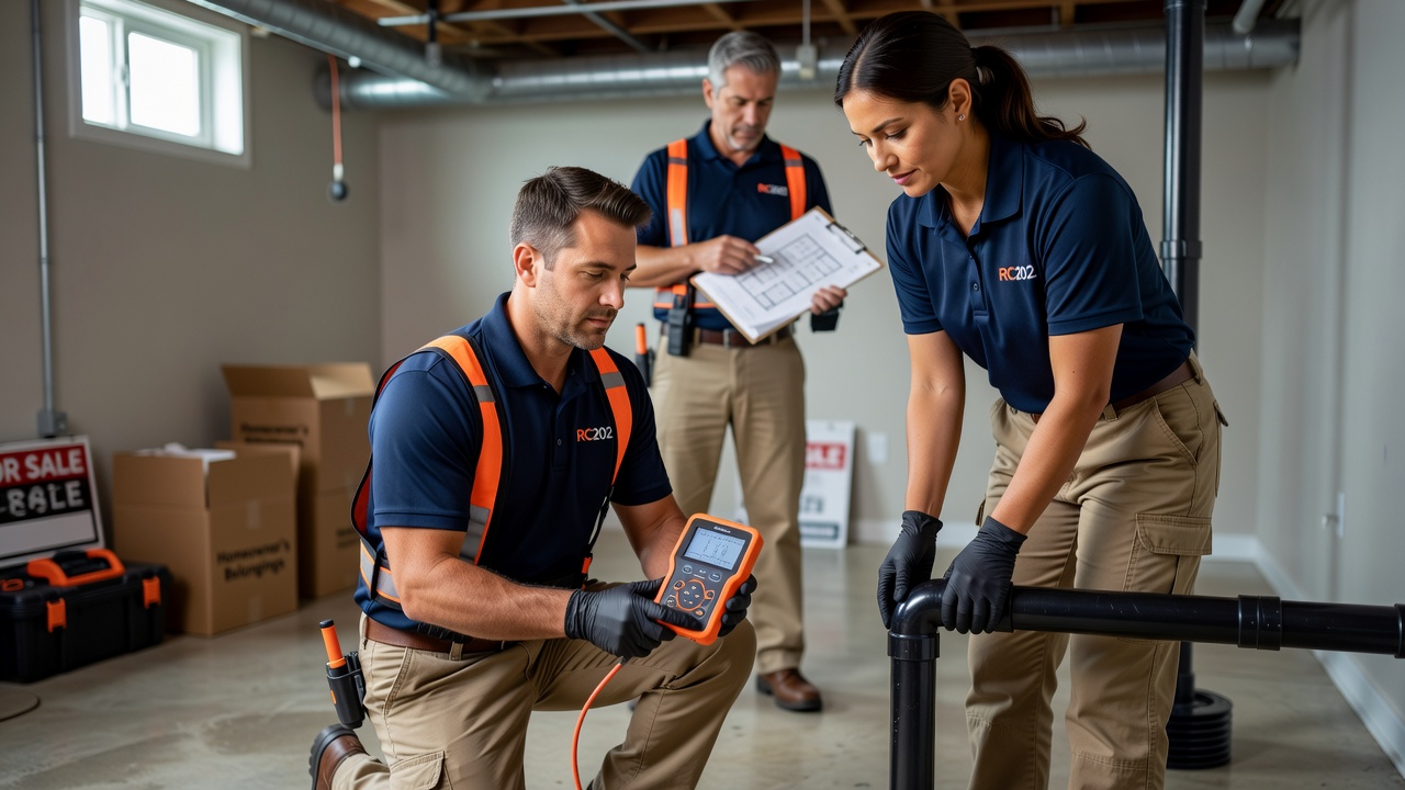 Radon Mitigation team professional environment